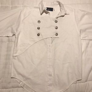 Panhandle Slim Collared White Shirt